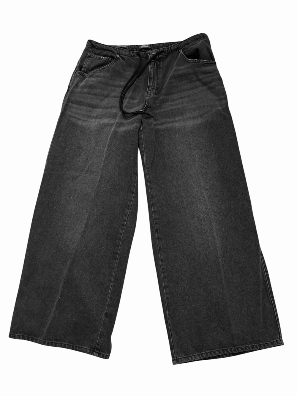 Wild Fable Black Low Rise Wide Leg Jeans Size M NWOT